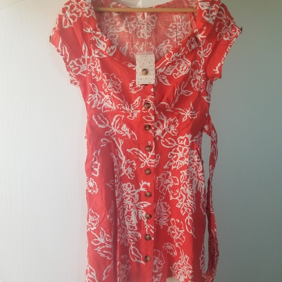 Free People A Thing Called Love Dress New - Picture 3 of 4
